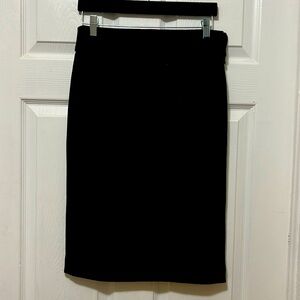 Grace Ladies Black Skirt Size 4 EUC Knee Length